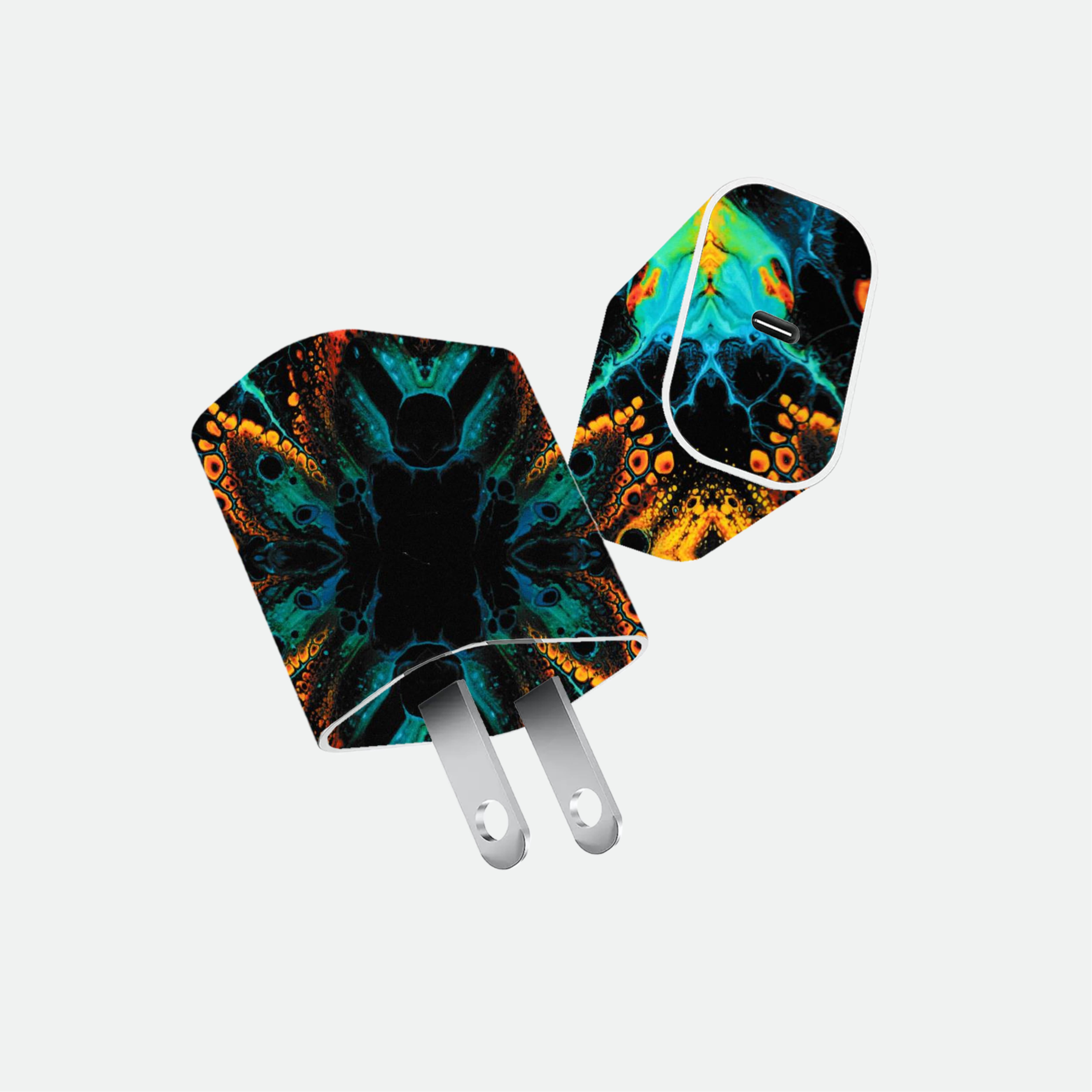 Charger Skins, Apple Charger skins, oneplus charger skins, samsung charger skins, macbook charger skins, camera charger skins, realme charger skins, oppo charger skins, vivo charger skins