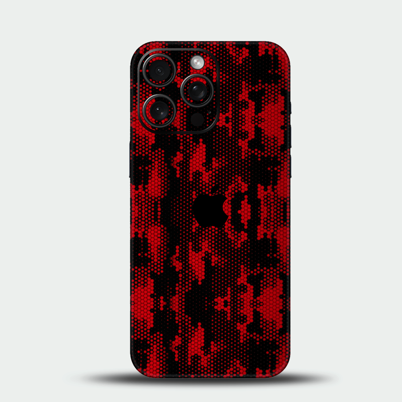 Red iphone mobile skin