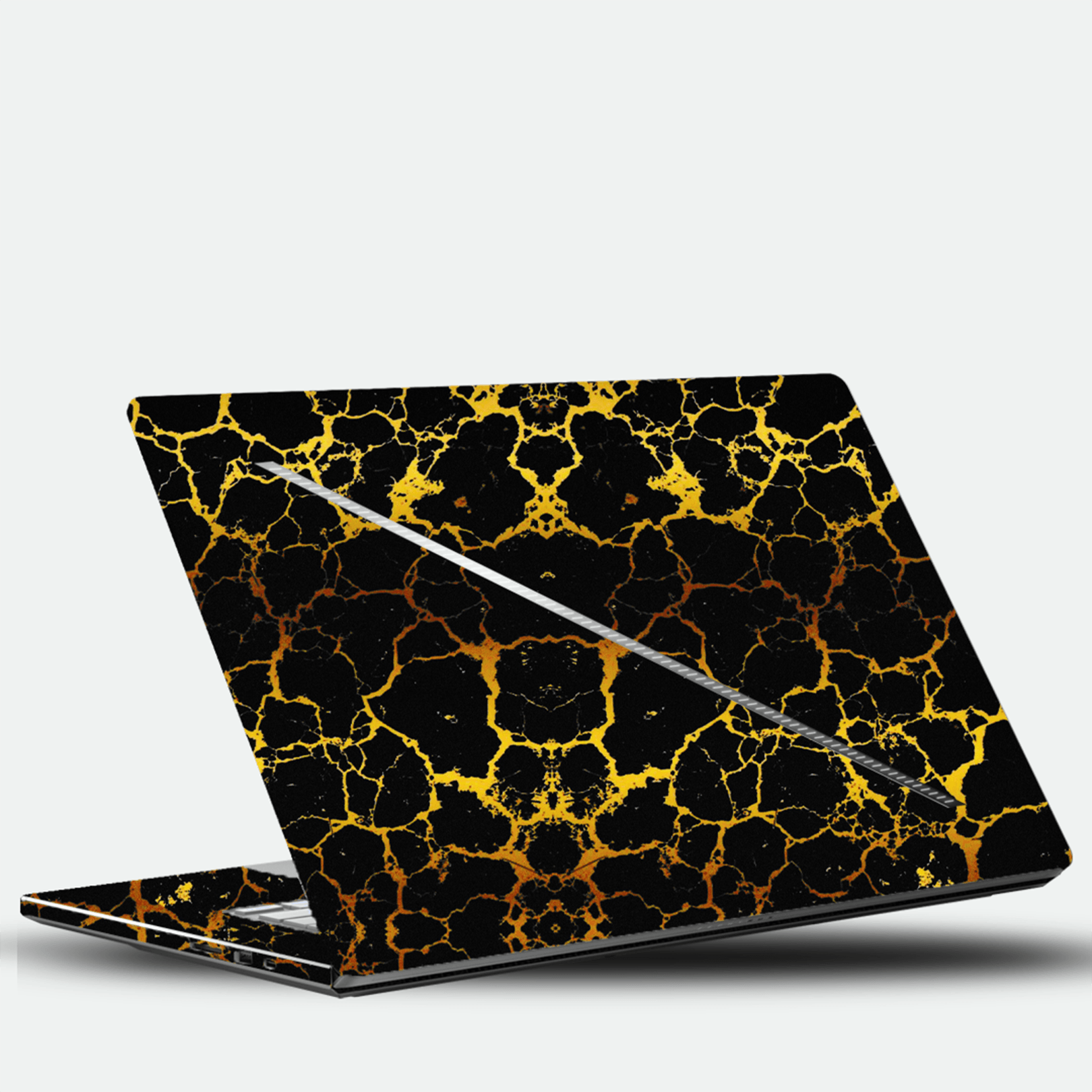 Neon Radiance Laptop Skin