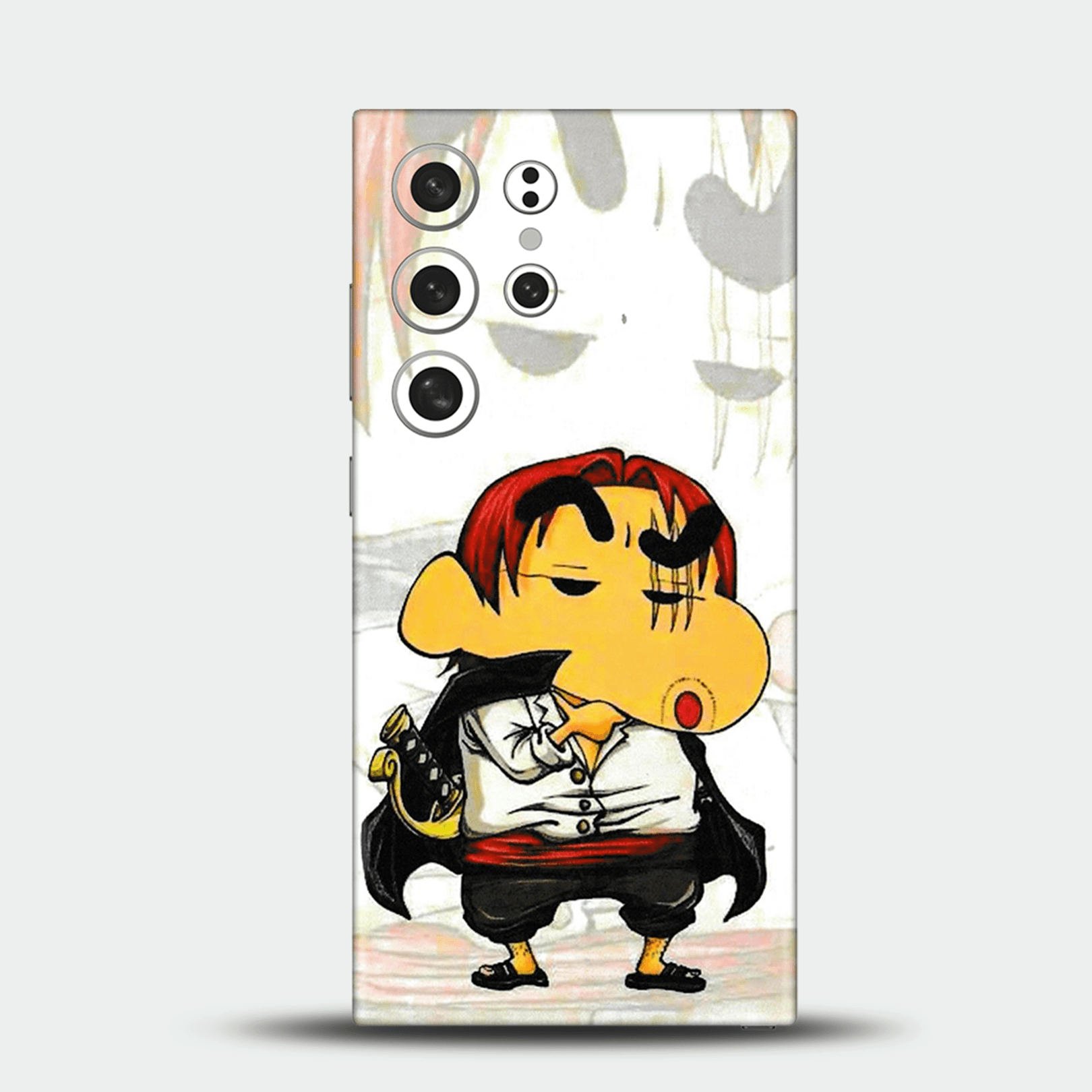 Red Haired Shinchan Mobile Skin