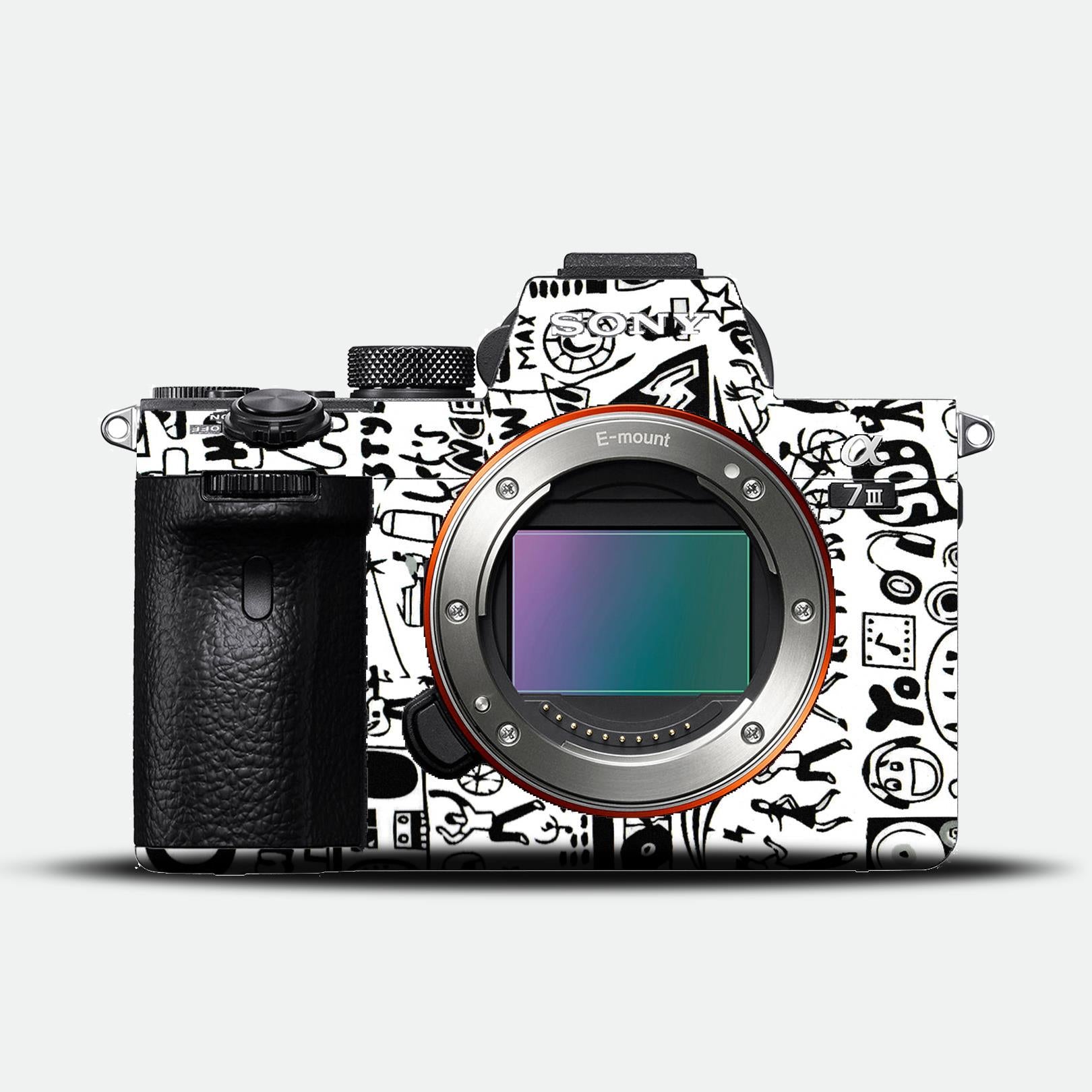 Graffiti Grid Camera Skin