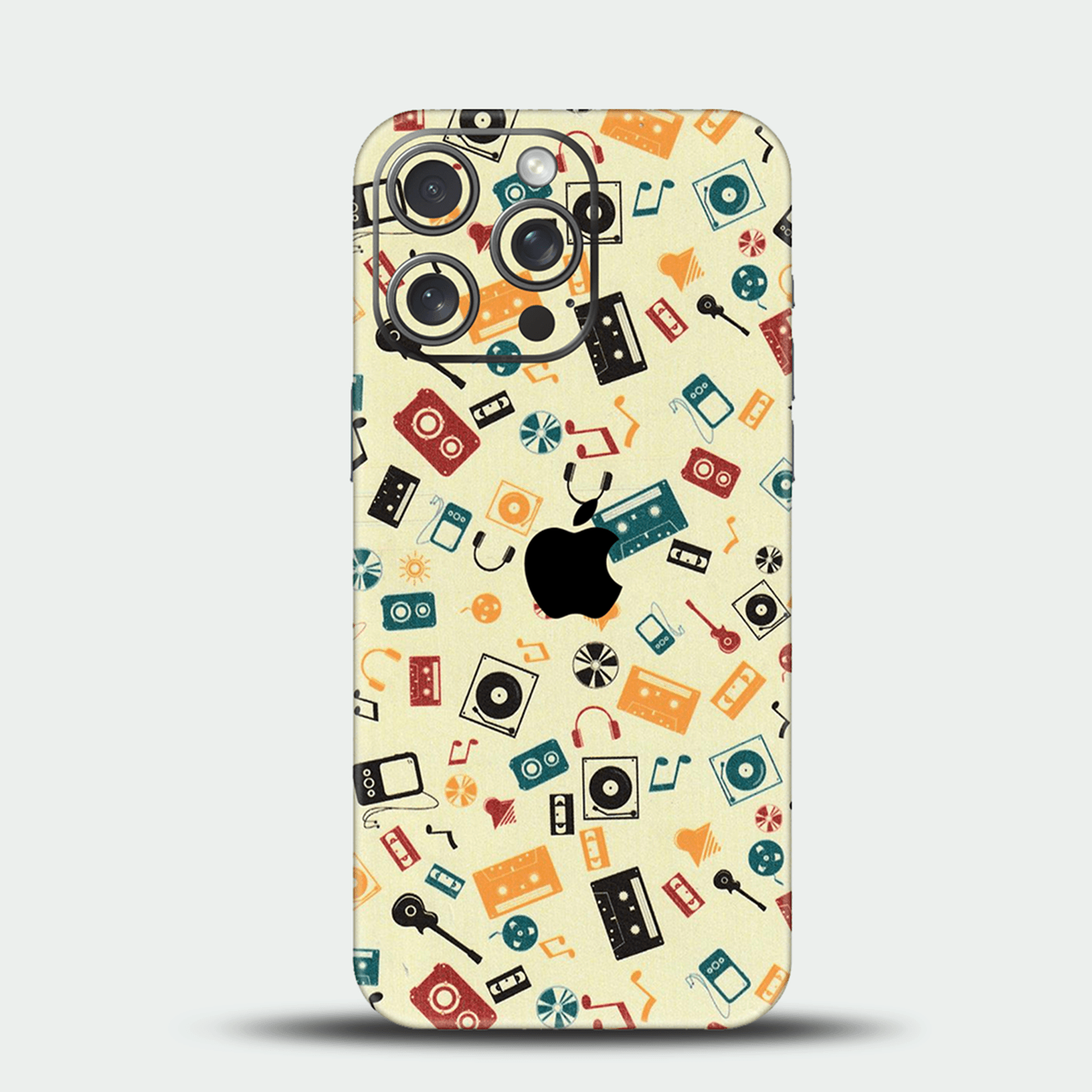 Rhythmic Pixels Mobile Skin