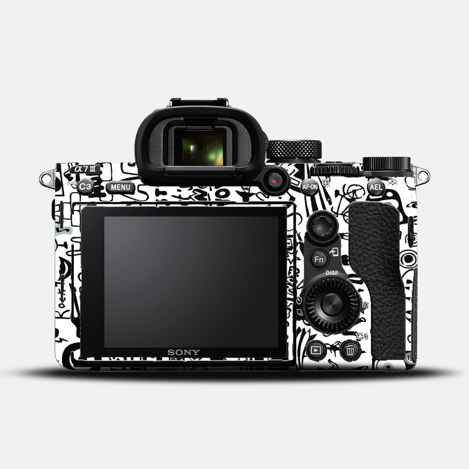 Graffiti Grid Camera Skin