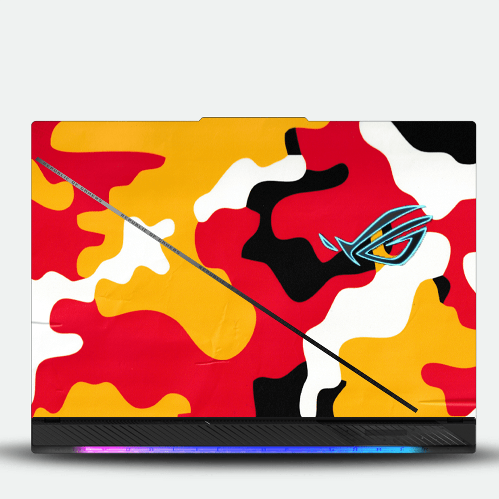 Blaze Camo Laptop Skin