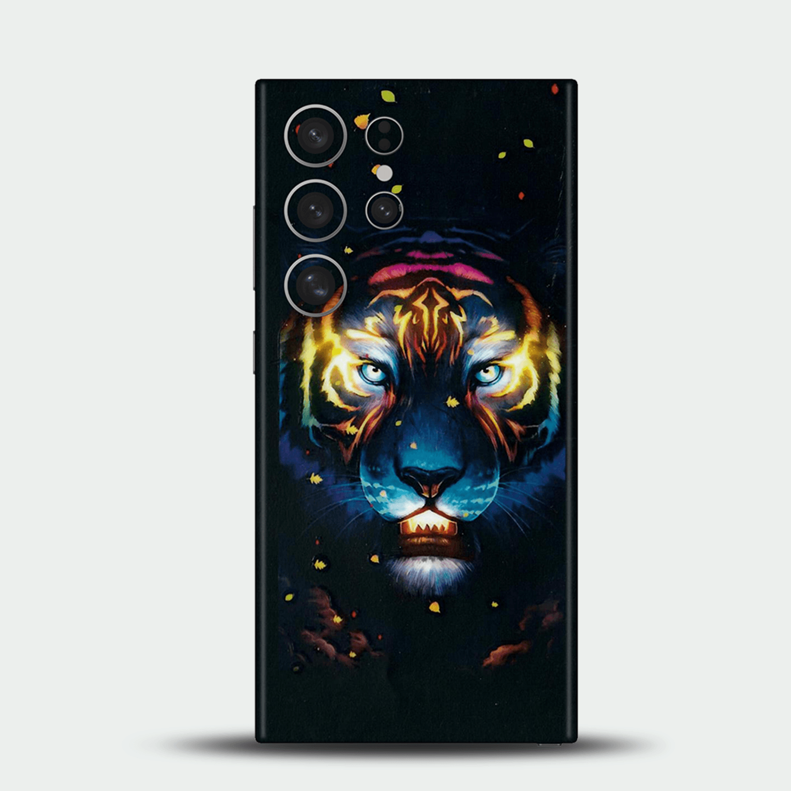 Neon Tiger Mobile Skin