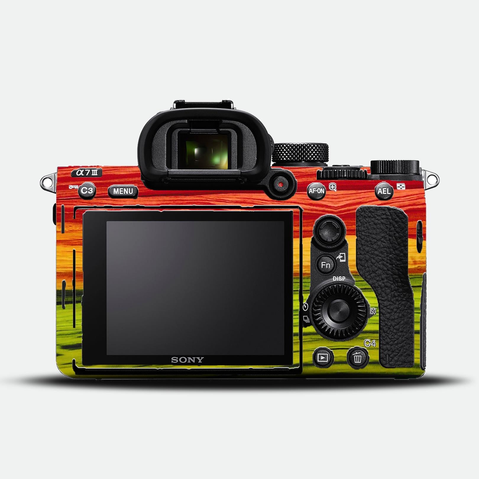 Vibrant Timber Camera Skin