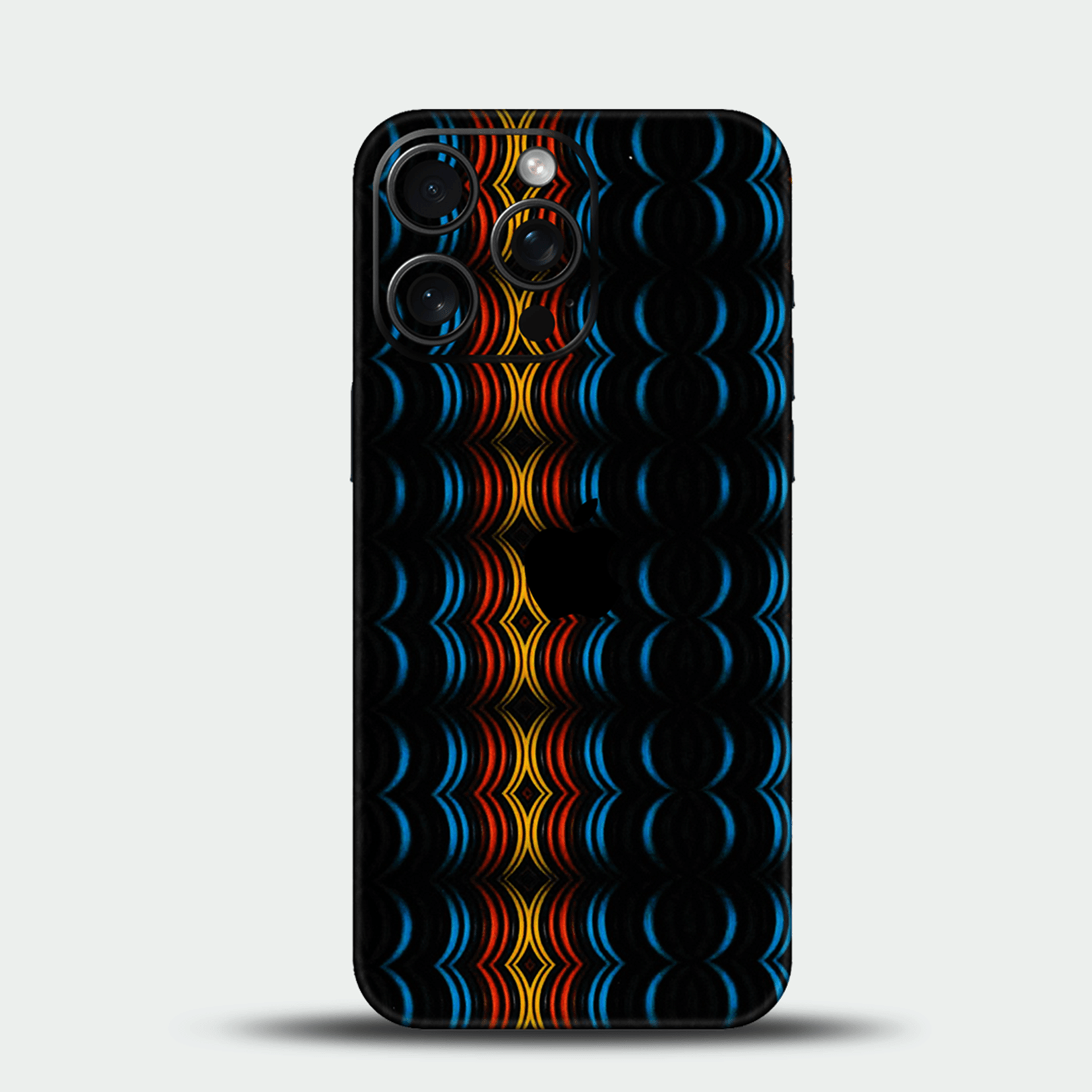 Striped Ocean Sunset Mobile Skin