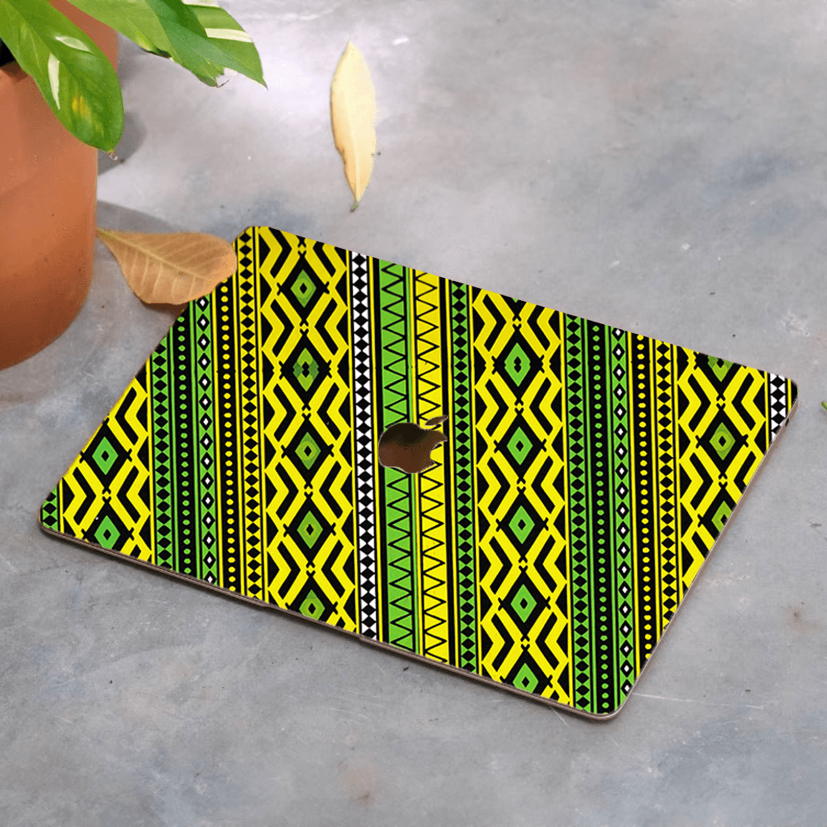 Tribal Network Laptop Skin