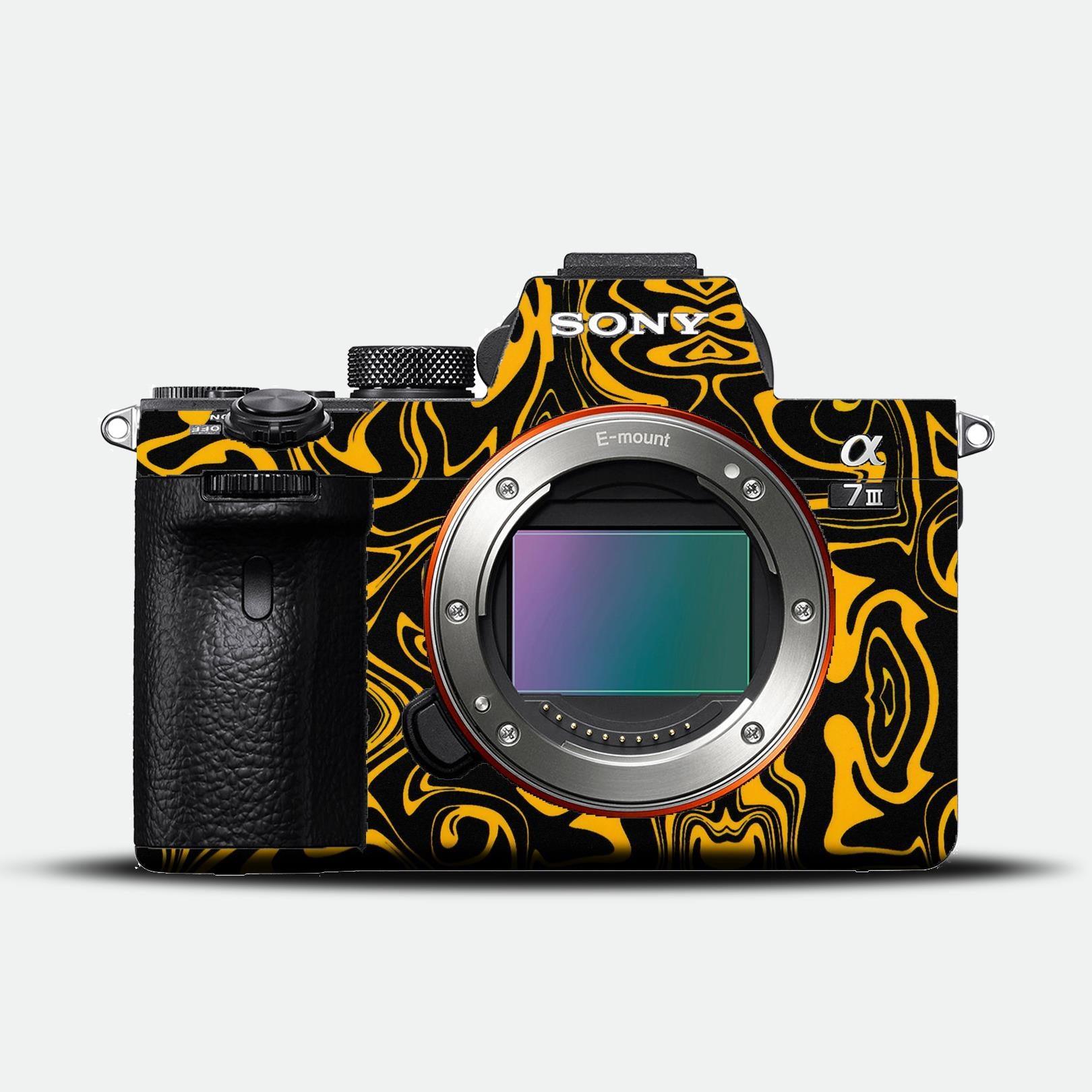 Midnight Sunburst Camera Skin