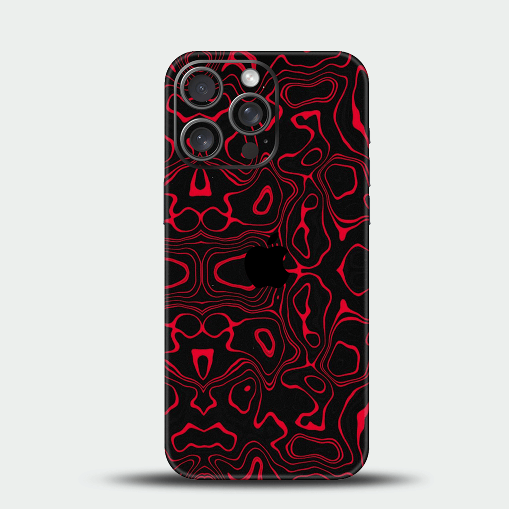 Crimson Waves Mobile Skin