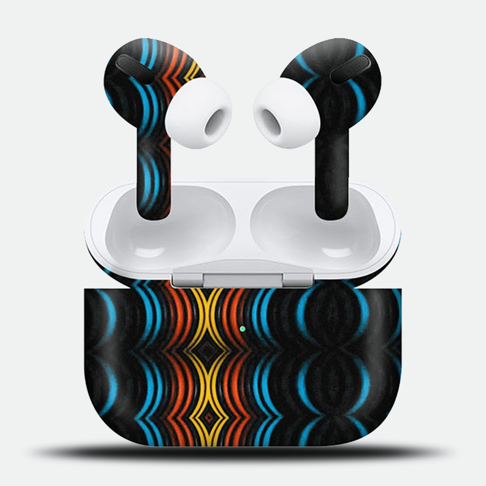 Striped Ocean Sunset Earphone Skin