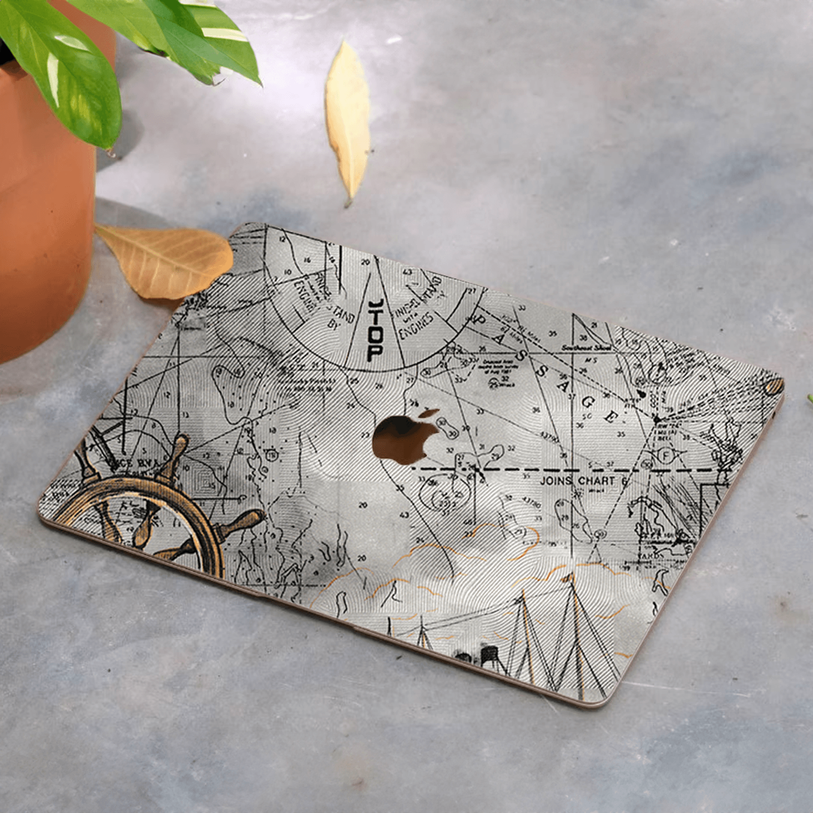 Map Laptop Skin