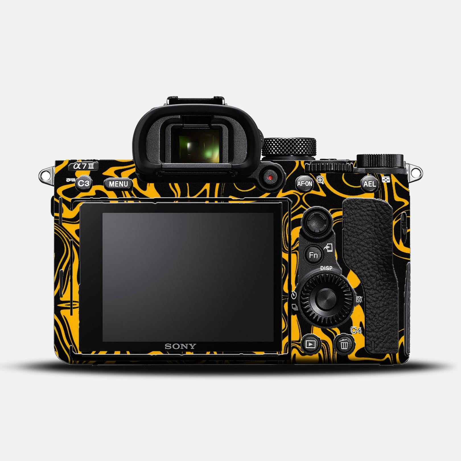 Midnight Sunburst Camera Skin