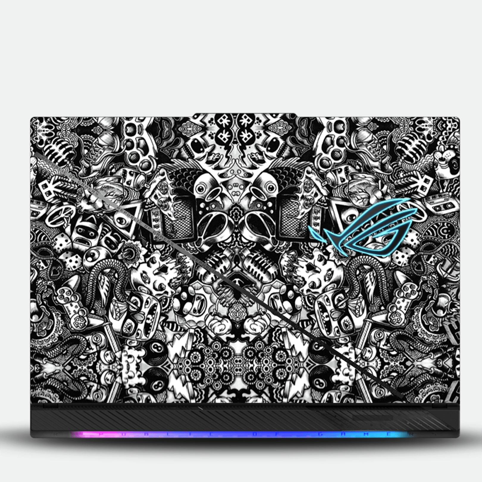 Shadowed Harmony Laptop Skin