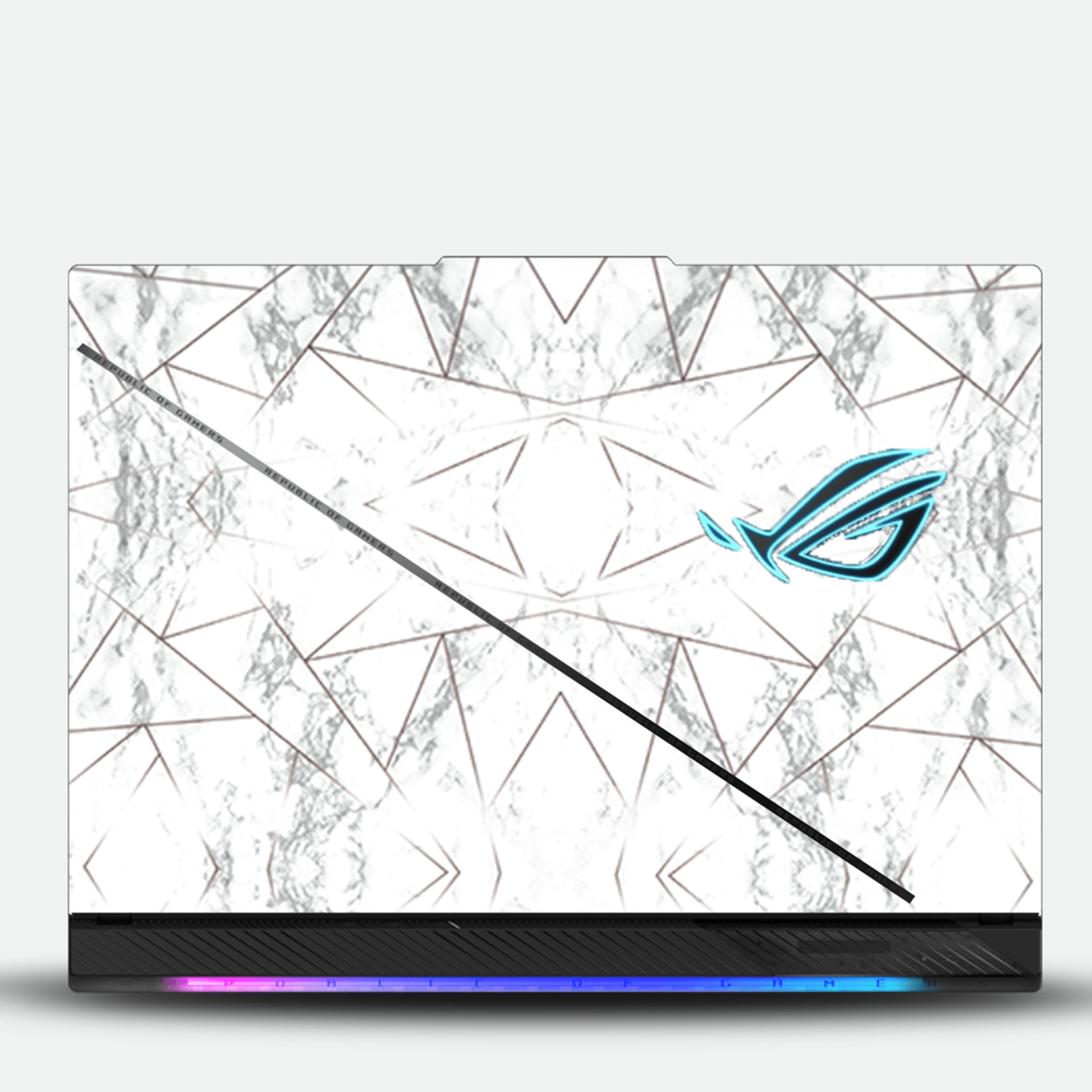 Ivory Prism Laptop Skin