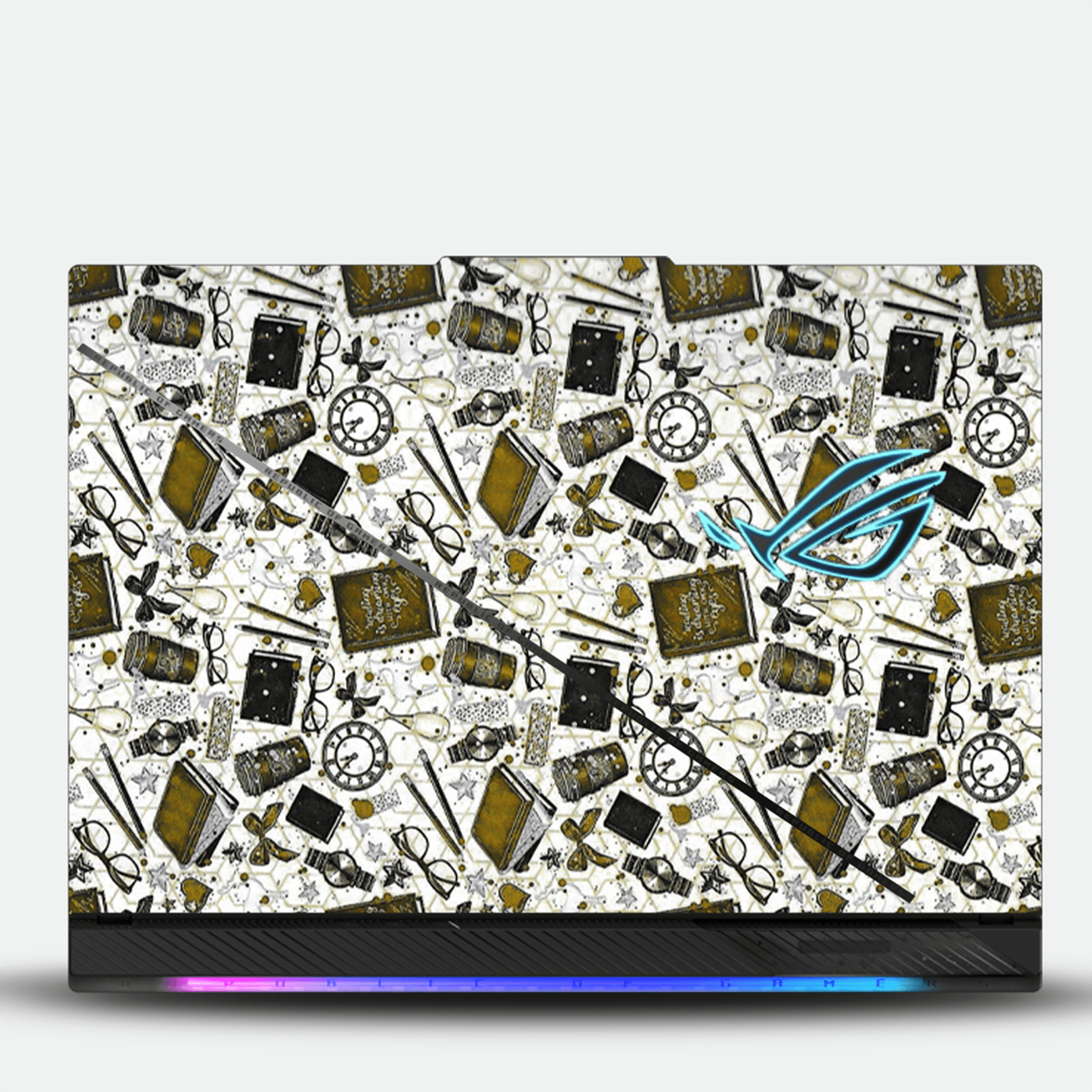 Retro Readers Laptop Skin