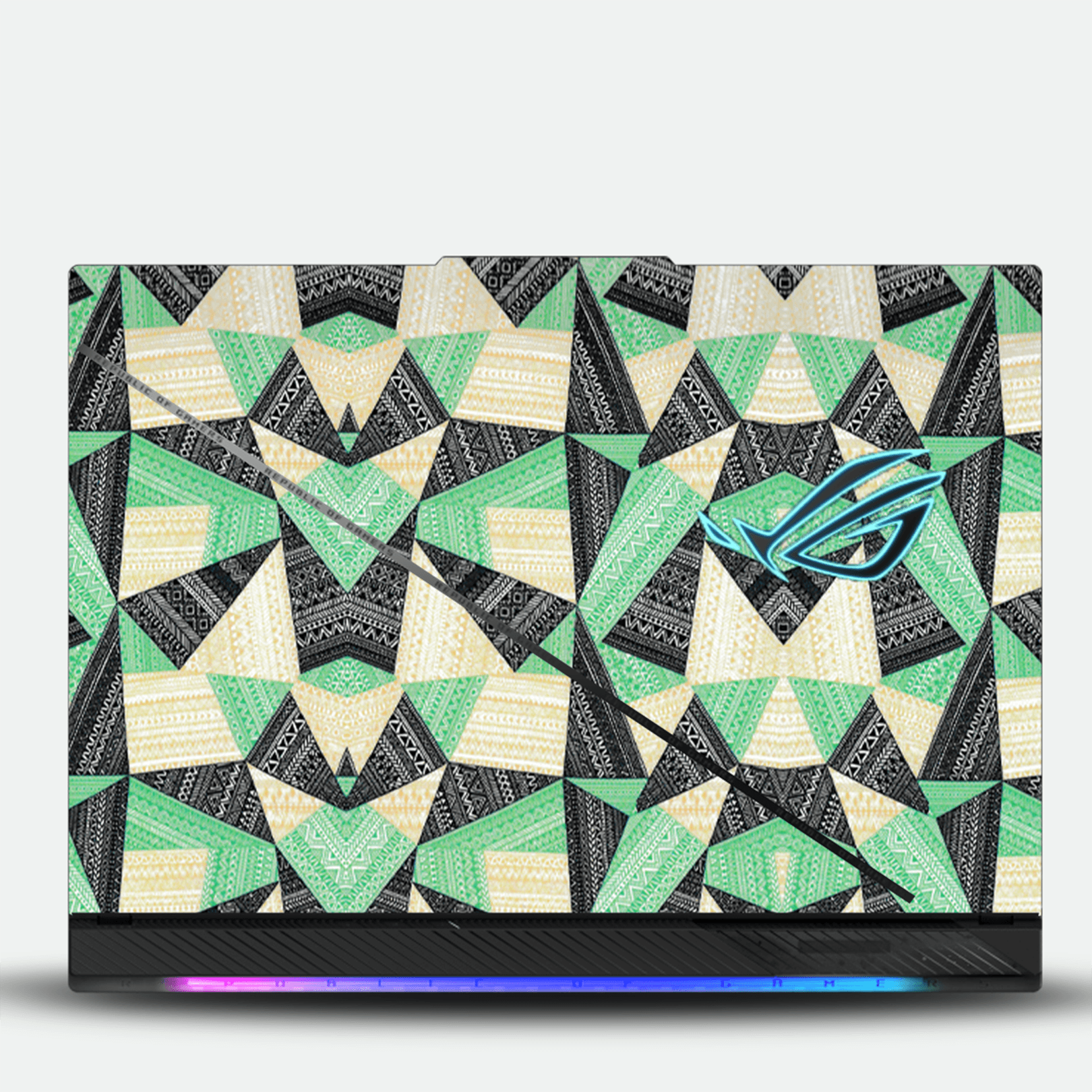 Verde Grid Laptop Skin