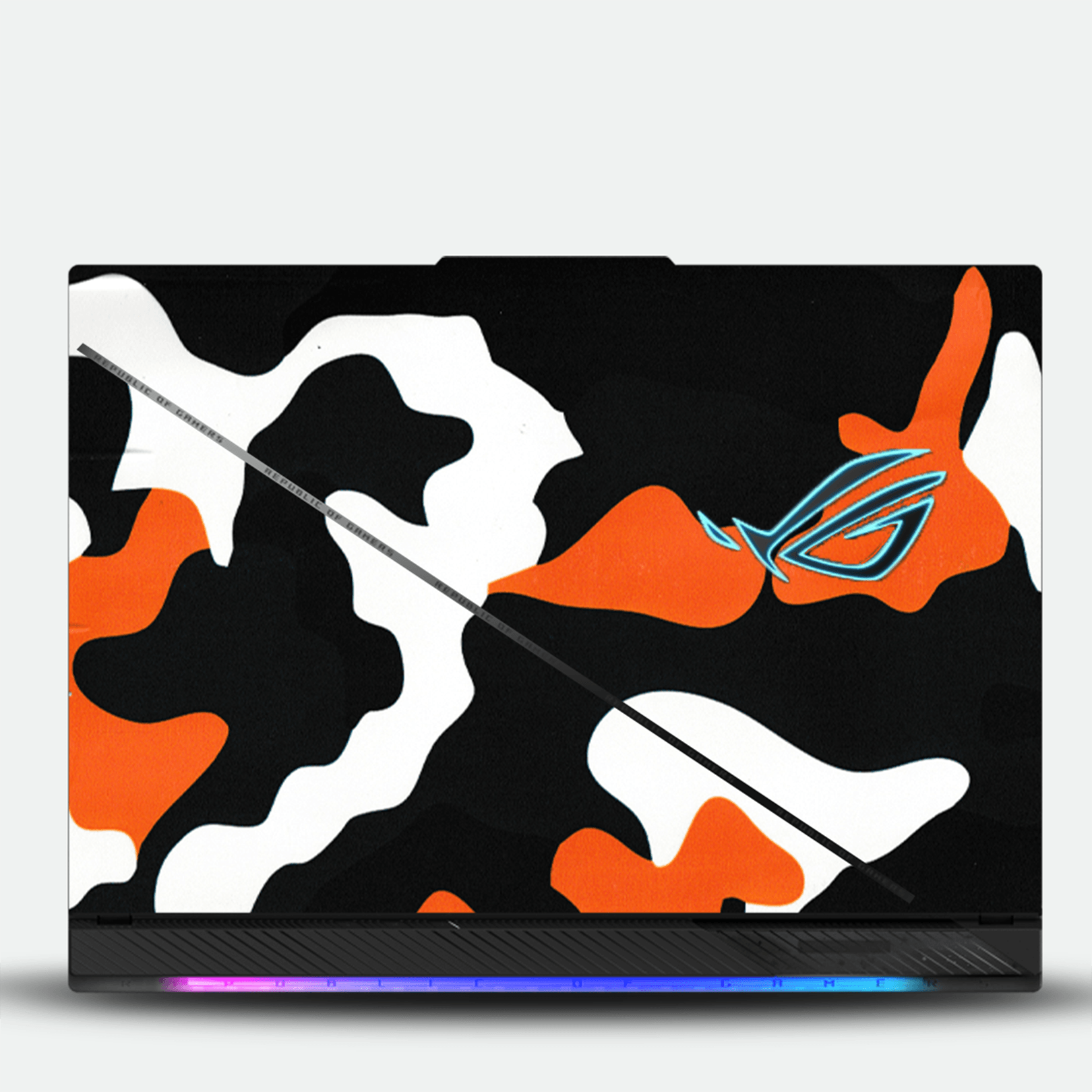 Stormy Blend Camo Laptop Skin