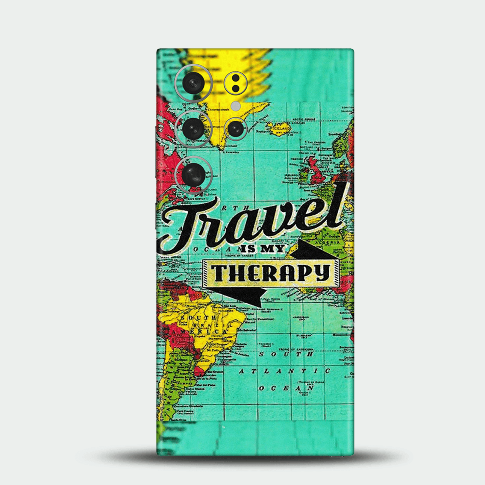 Travel is my Therapy Mobile Skin