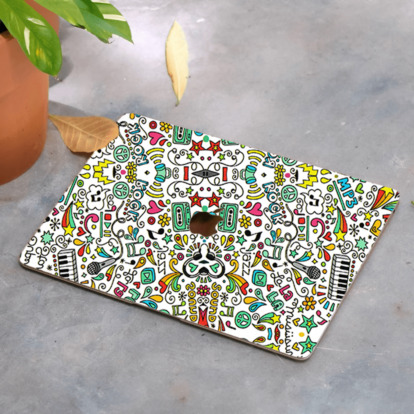 Musical Mayhem Laptop Skin