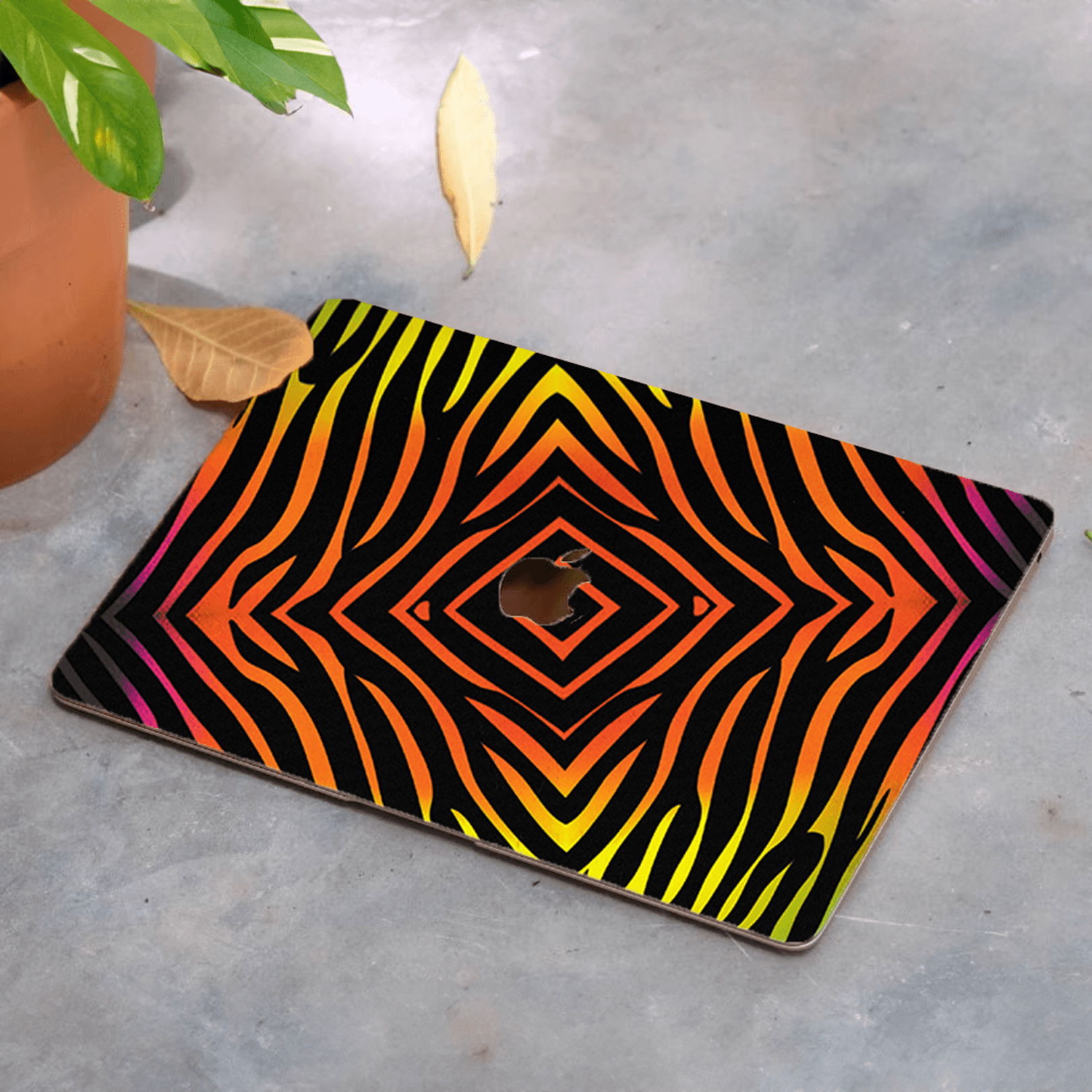 Zigzag Symphony Laptop Skin