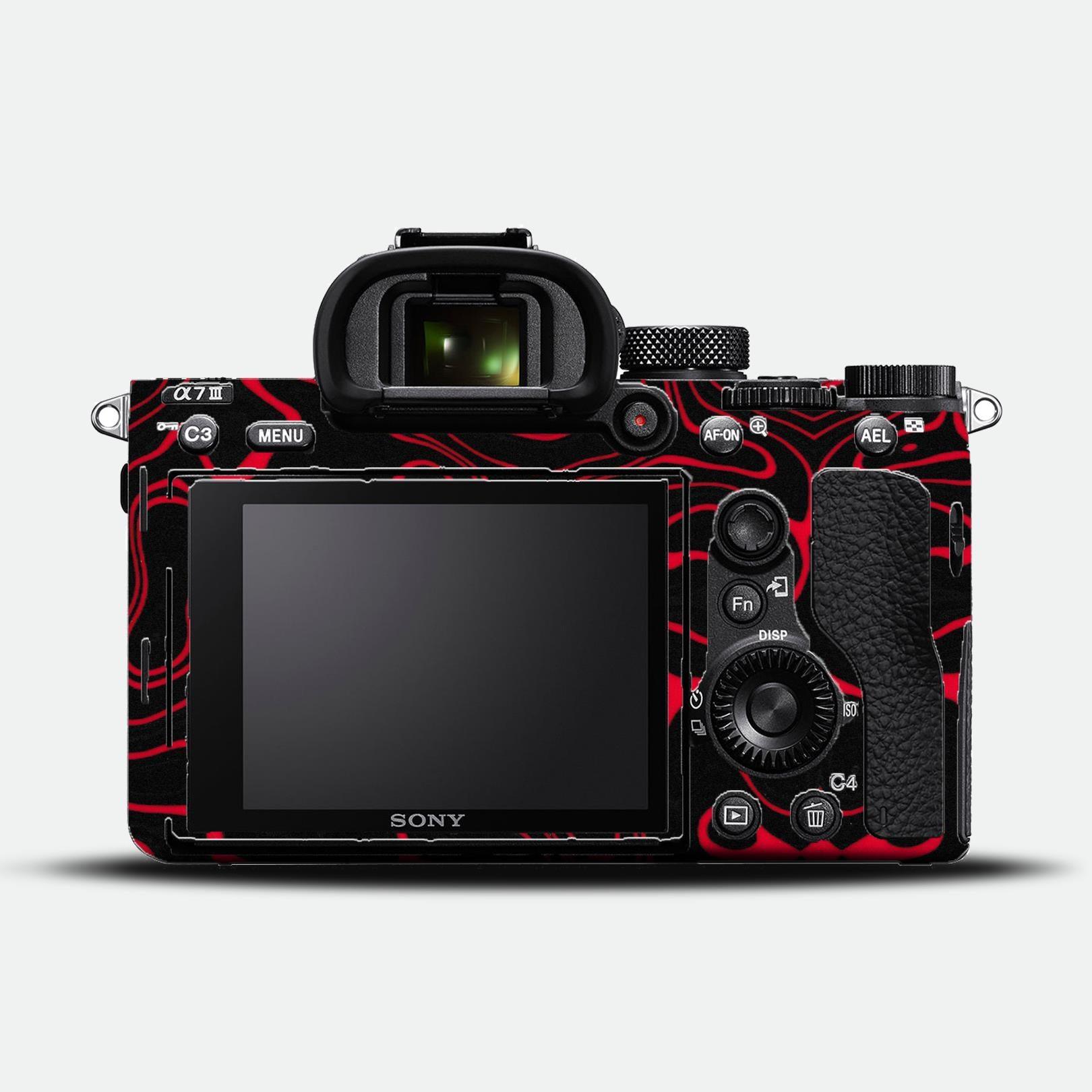 Crimson Waves Camera Skin