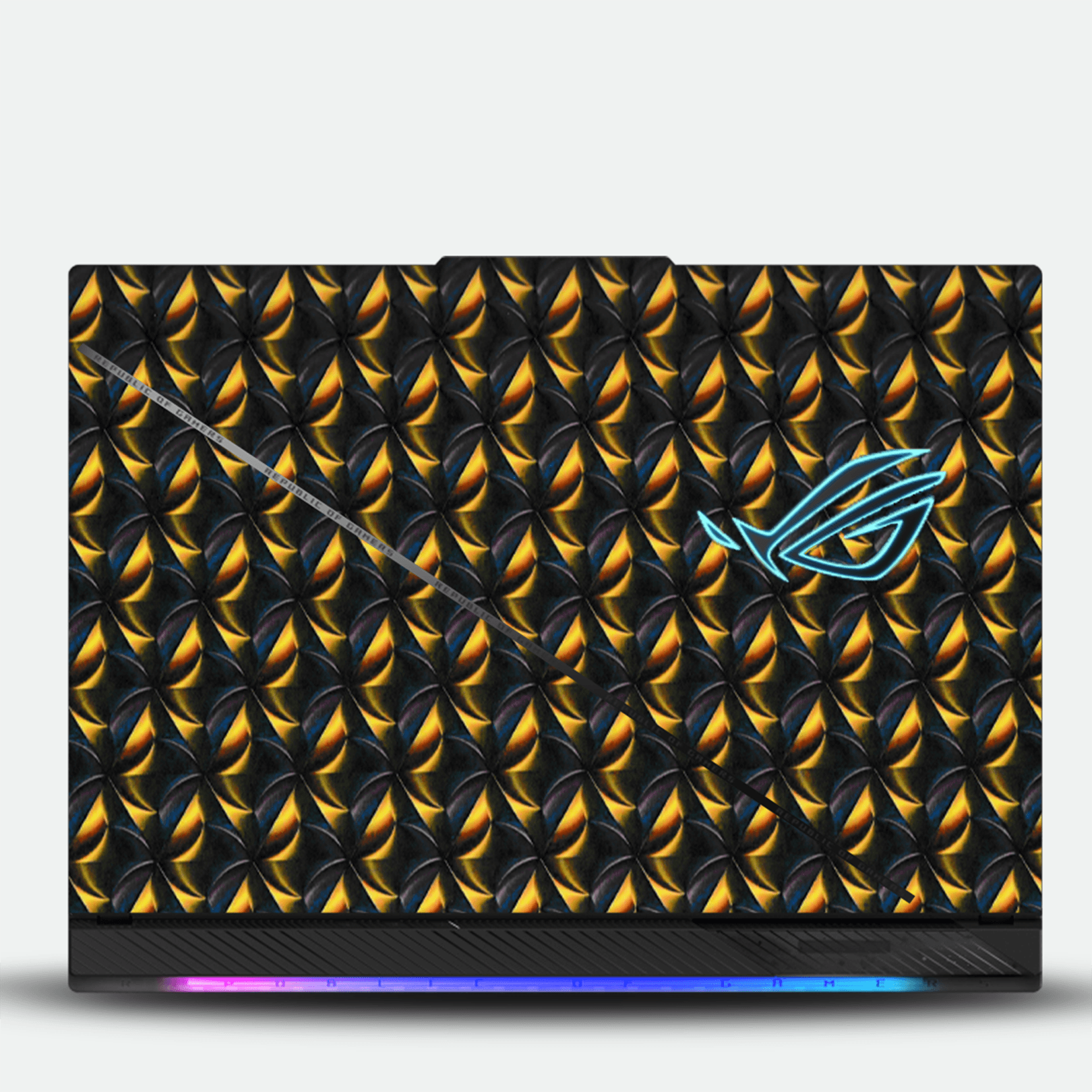 Golden Noir Laptop Skin