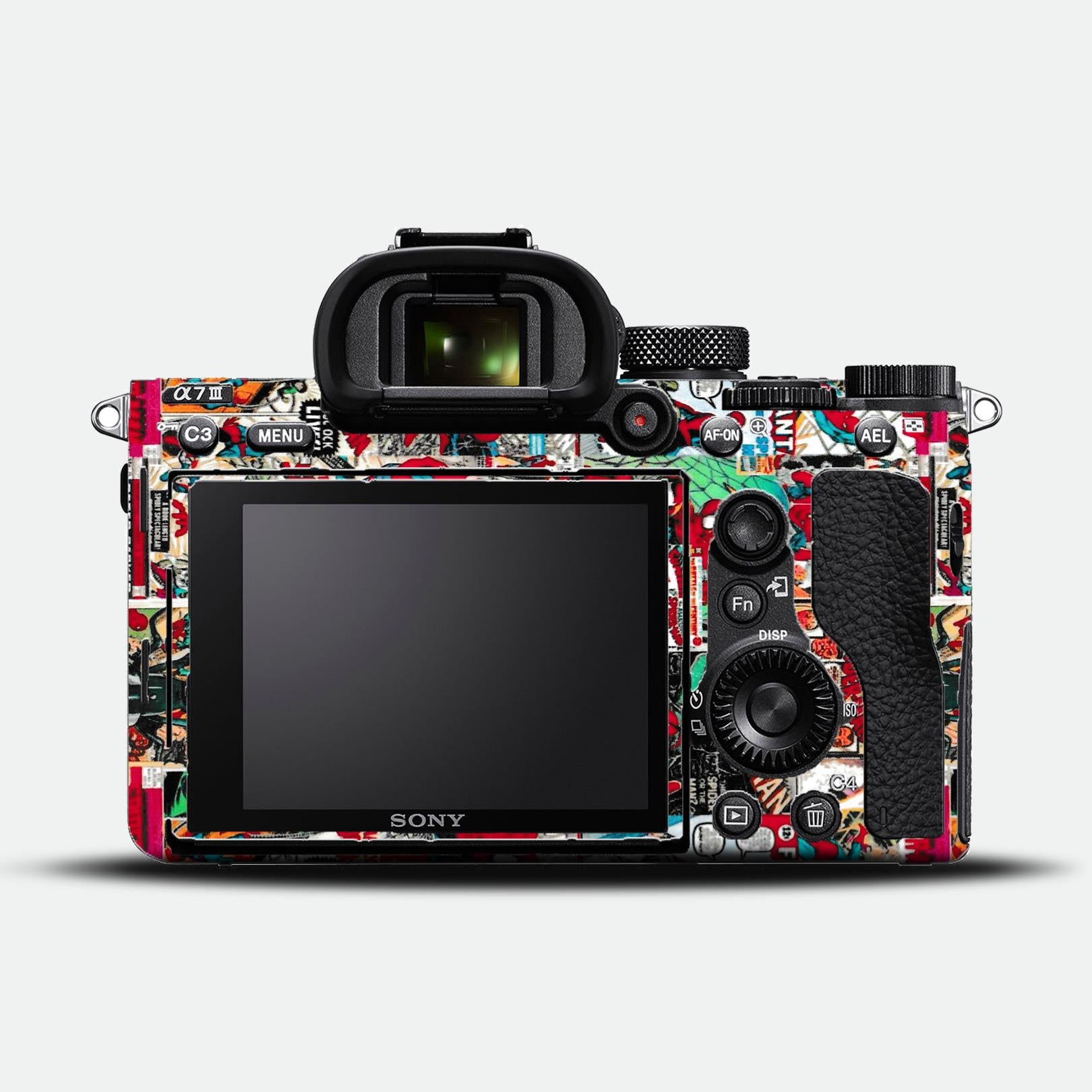 SpiderMan Comic Camera Skin