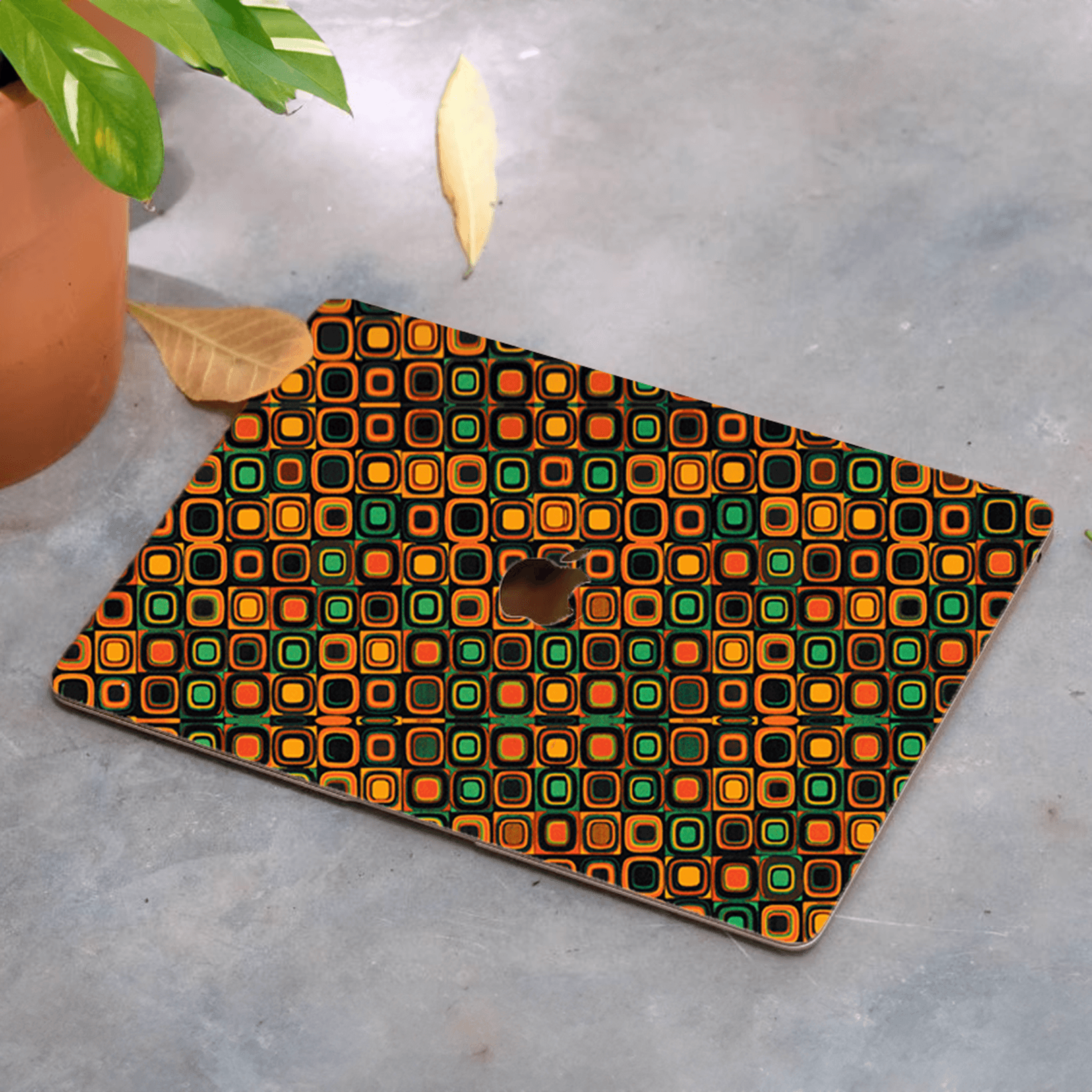 Quantum Tiles Laptop Skin