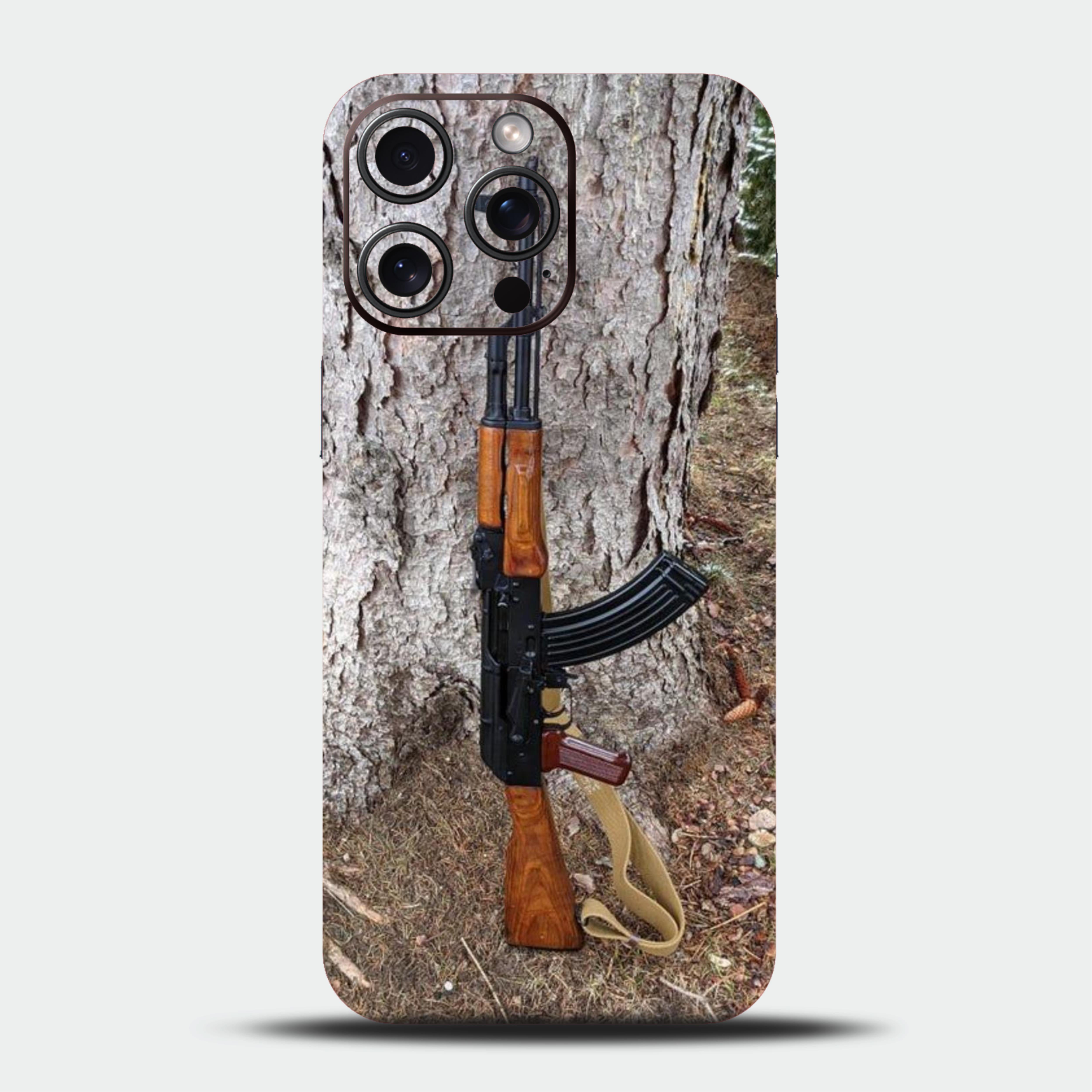 Ak 47 Canvas Mobile Skin